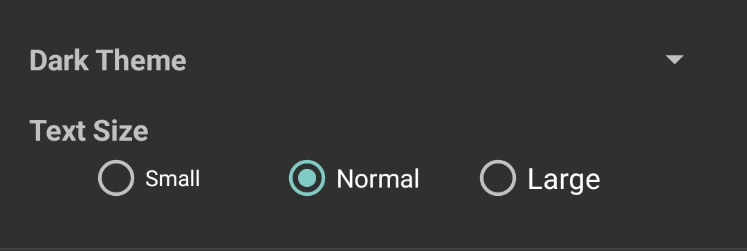 Dark Theme