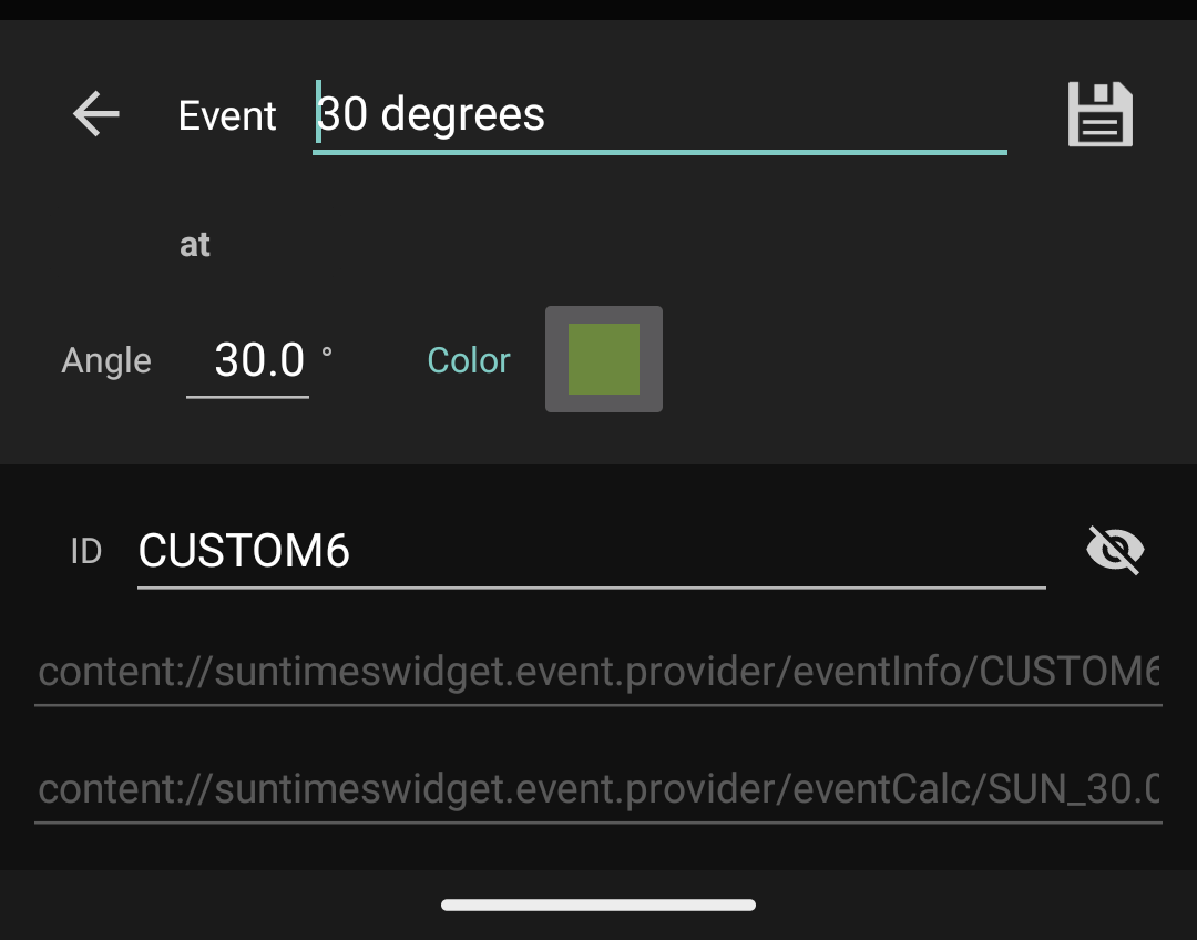 Custom Events