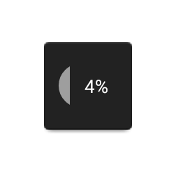 Moon Widget (1x1)