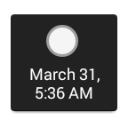 Moon Widget (1x1)