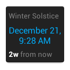 Solstice Widget